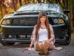 Takes Boots To Ride A Mustang . .