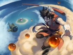 Goku`s flight
