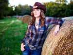 The Hay Field Cowgirl. .