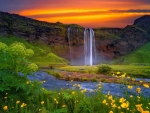 Tha beautiful nature of Iceland
