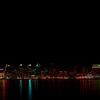 San Diego Skyline at Night