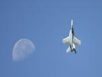 F18 SUPER HORNET & THE MOON