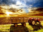 TRACTOR AFTER WORK