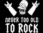 Never Too Old To Rock