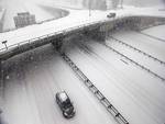 Snow Covered Roads - Interstate 395 