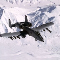 A-10 Over Snow