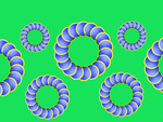 Fast circles (Optical illusion)