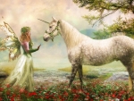 Fairy and a Unicorn