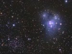 NGC 7129 and NGC 7142