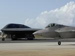 The Stealthy B-2 and F-22
