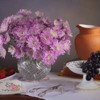 Chrysanthemum Still Life