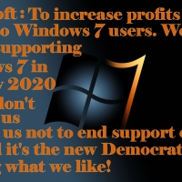 Windows 7 Ending . .