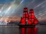 Tall Ship in St. Petersburg