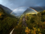 Geidarger Fjord Over the Rainbow.