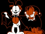 Garfield And Odie Dracula