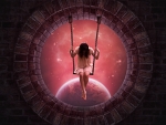 Fantasy Girl in Swing