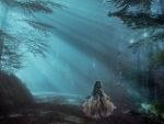 Little Girl in Forest