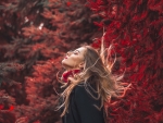 Girl in Autumn