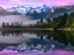 Lake Matheson, New Zealand