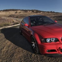 Red BMW M3