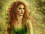 Red Head Fantasy Beauty