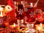 Hot Christmas tea
