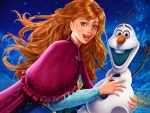 Anna and Olaf