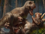 Tyrannosaurus Rex vs Triceratop