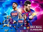 NAPOLI - FC BARCELONA CHAMPIONS LEAGUE