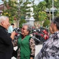 Long My Church in Vietnam