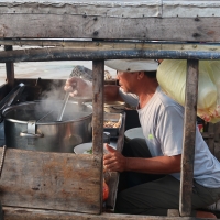 Floating Market in Vietnam