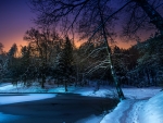 winter evening