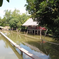 Cu lao May in Cantho Vietnam