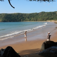 Dam Trau beach in Con Dao Vietnam