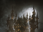 Moonlight castle