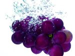 Purple Grapes in H2O