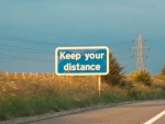 Keep your distance