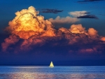 sailboat artwork