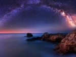 Our Milky Way Over the Sea