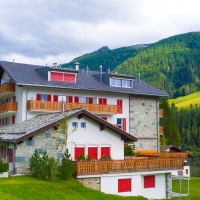 House in the mountain