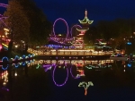 Tivoli Gardens Copenhagen at night For Carmen a dear friend