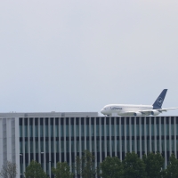 landing on the rooftop