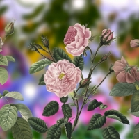 FLORAL ART PAINTING
