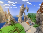 Stunning Beautiful Nature in Realmcraft Free Minecraft Style Game