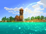 Blue Sky & Cool Bubbles - Missing Summer Time! in RealmCraft Free Minecraft Clone