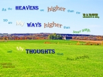 God's Ways-Thoughts Higher