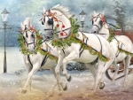 Festive  Horses