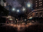 Rainy Night In New York