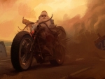 Biker Santa