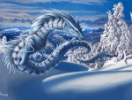 Snow dragon